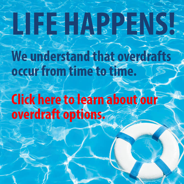 Click to learn about overdraft options!